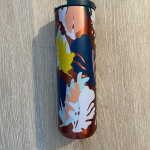 Starbucks 2020 Abstract Leaf Pattern Tumbler